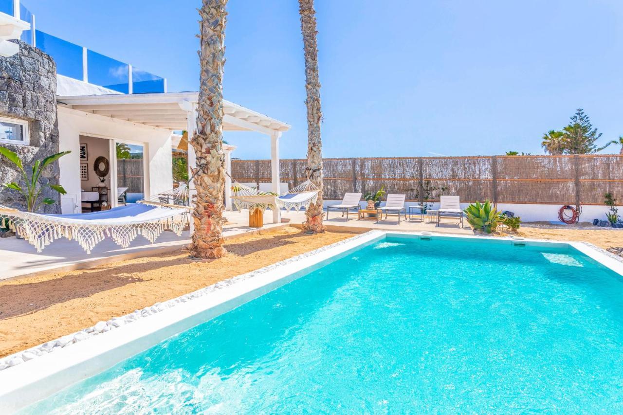 Boutique Beach Villa By Lanzarote Retreats - Private Pool - 1 Min Walk To Sea Pool Charco del Palo Zewnętrze zdjęcie